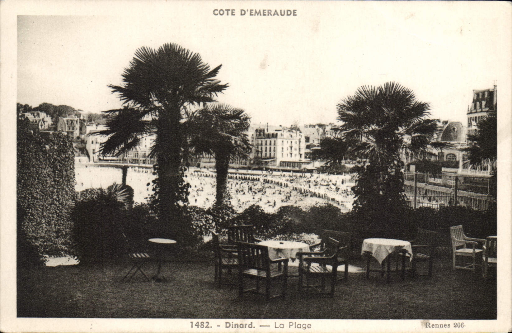 Côte d'Émeraude — Dinard — La Plage — Rennes 206