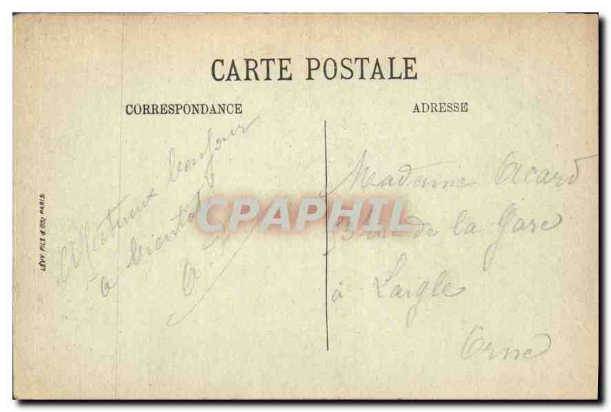 CPA Dinard La Malouine  — Rückseite
