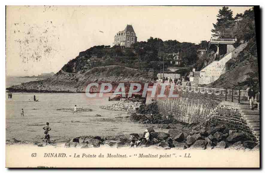 CPA Dinard La Pointe dy Moulinet Moulinet point 