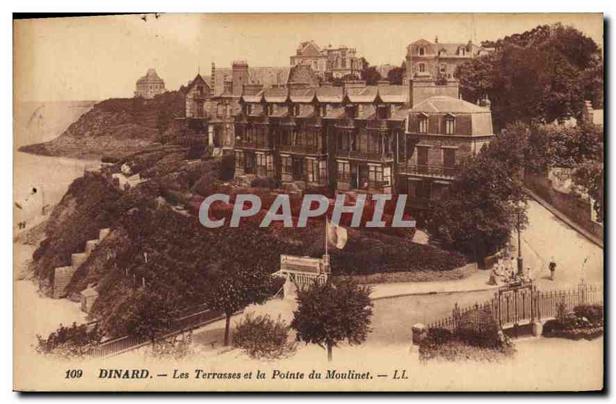 Dinard — Les Terrasses et la Pointe du Moulinet — LL