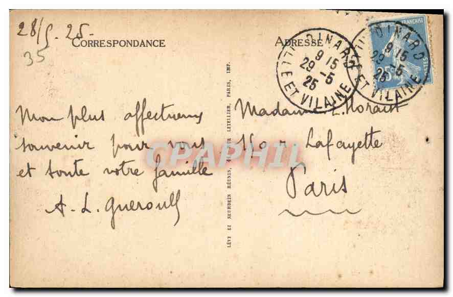Dinard — Les Terrasses et la Pointe du Moulinet — LL — Reverso