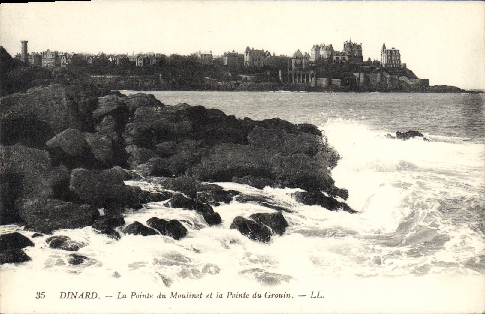CPA Dinard La Pointe du Moulinet et la Pointe du Grouin 