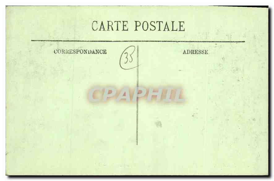 CPA Dinard La Pointe du Moulinet et la Pointe du Grouin  — Rückseite