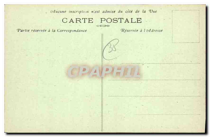 Côte d'Émeraude - Emerald Coast — La Cale - Au loin, Saint-Malo — Édition Guérin, St-Malo (I.-et-V.) — Verso
