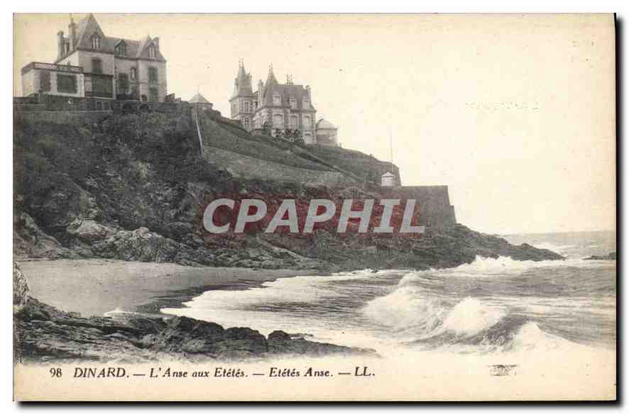 CPA Dinard L'Anse aux Etetes Anse 