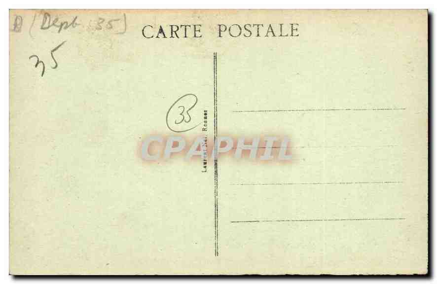 Côte d'Émeraude - Dinard - La Plage — Verso