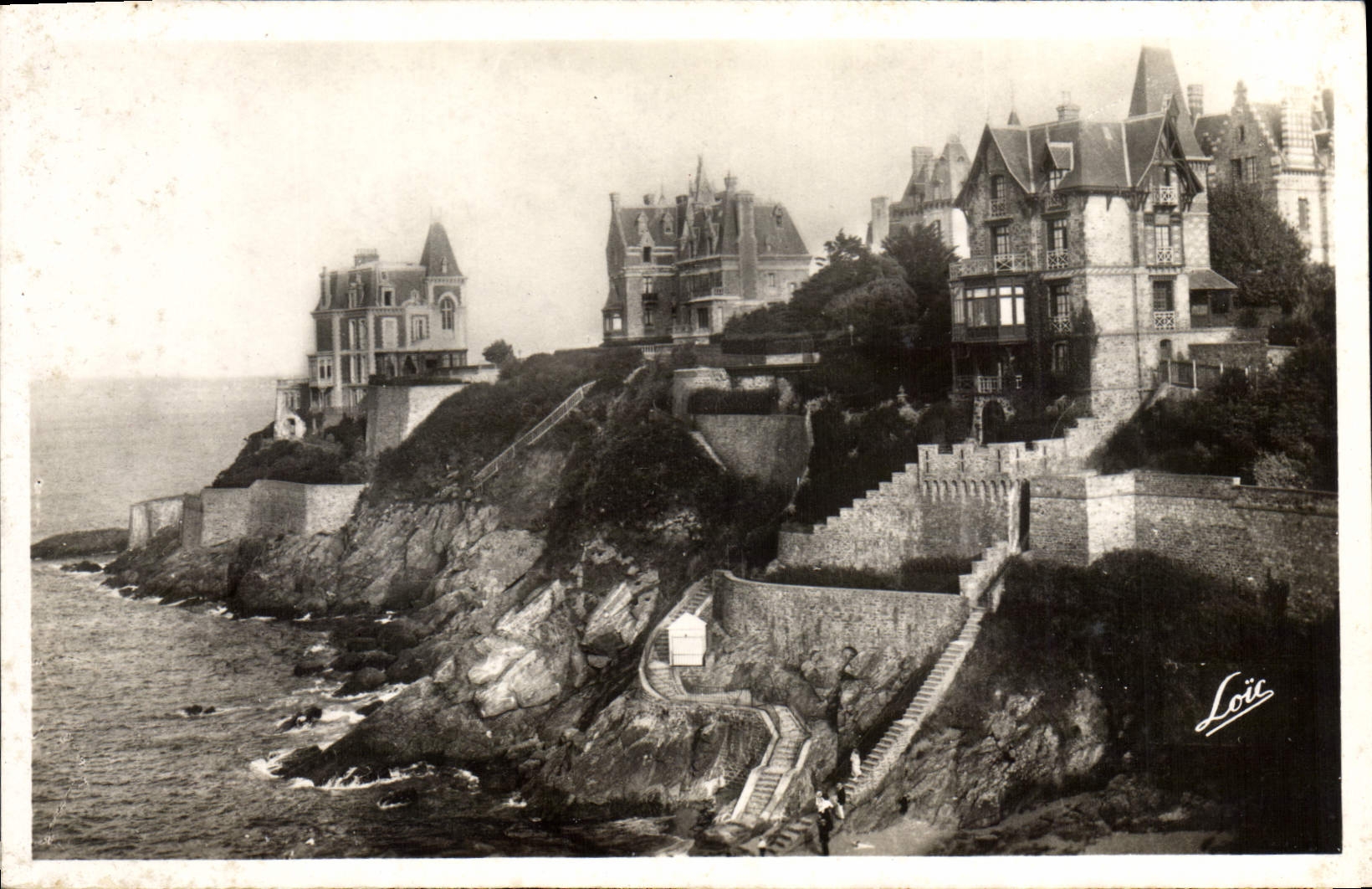 Dinard - La Malouine — Côte d'Émeraude — éditeur Laurent, Rennes