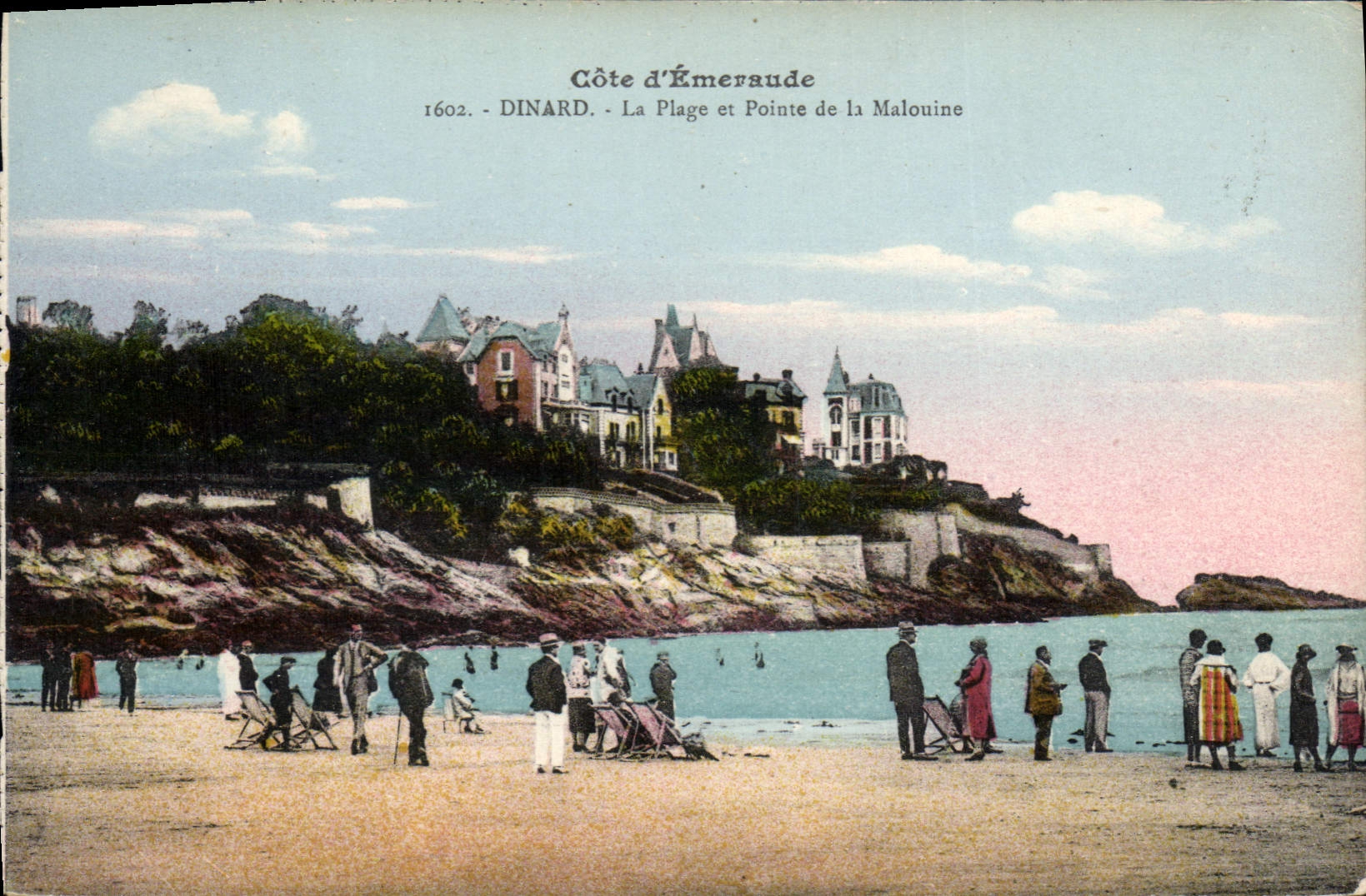 Côte d'Émeraude - La Plage et Pointe de la Malouine - DINARD - 1602