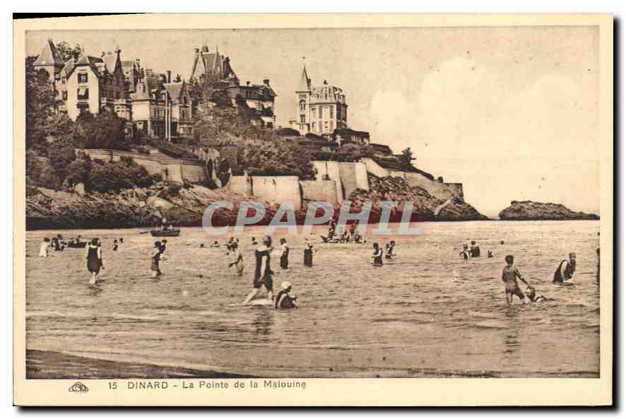 CPA Dinard La Pointe de la Malouine 
