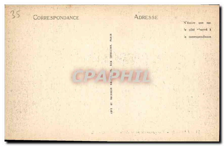 CPA Dinard Vue generale prise de la Vicomte  — Rückseite