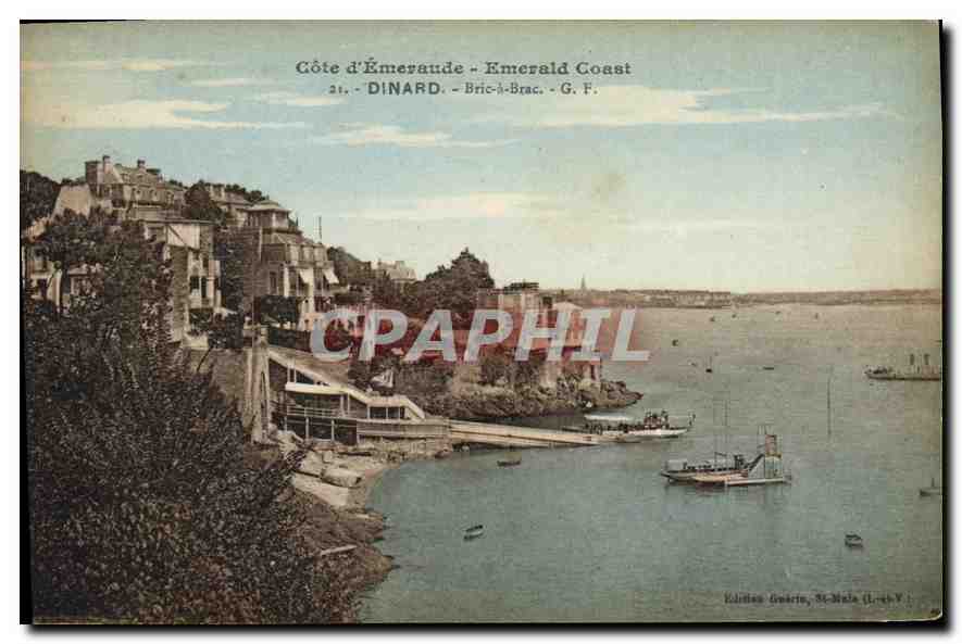 CPA Cote d'Emeraude Emerald Coast Dinard Bric a Brac 