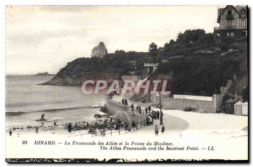 Dinard — La Promenade des Alliés et la Pointe du Moulinet — LL