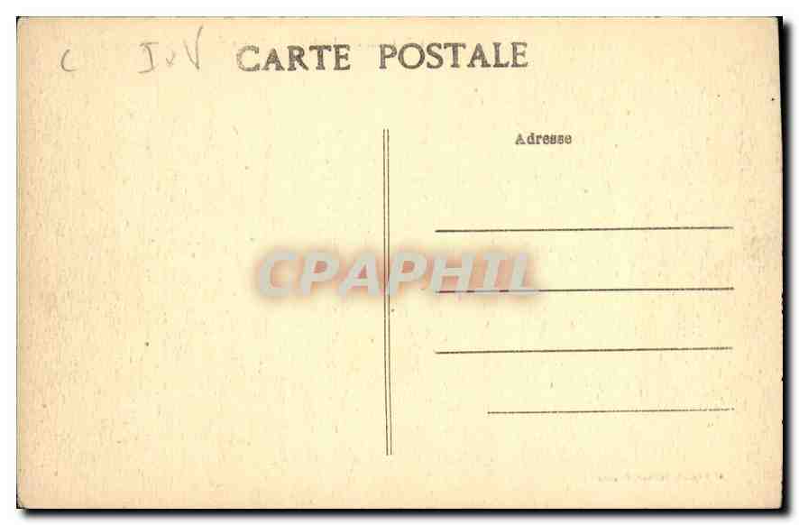 CPA Dinard L et V Vue sur la Plage prise du Casino  — Rückseite