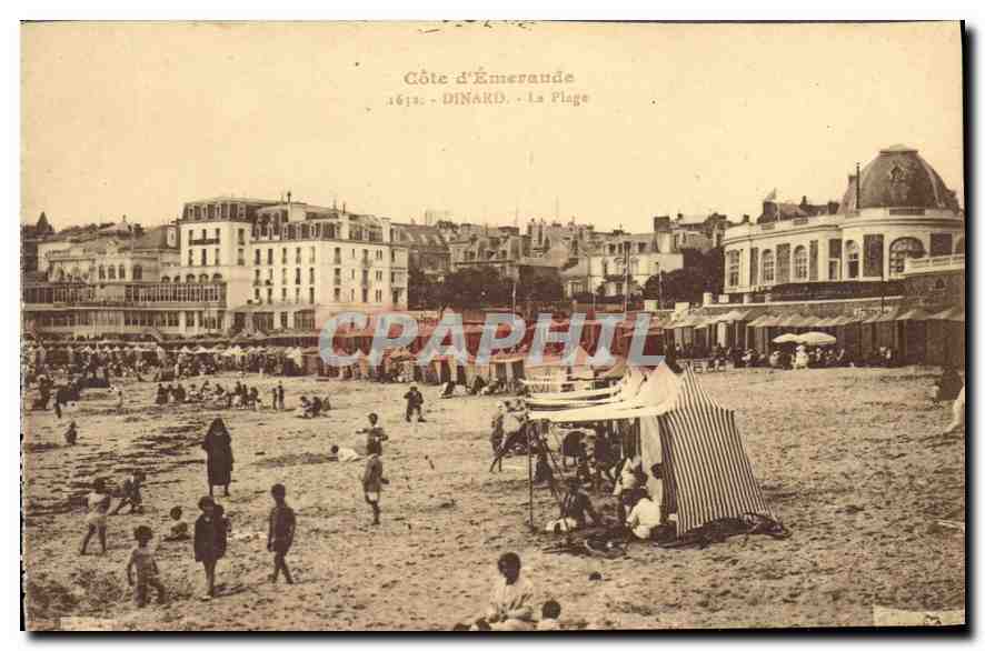 Dinard - The Beach — Côte d'Émeraude, 1613 — Laurent-Nel, Bonnes