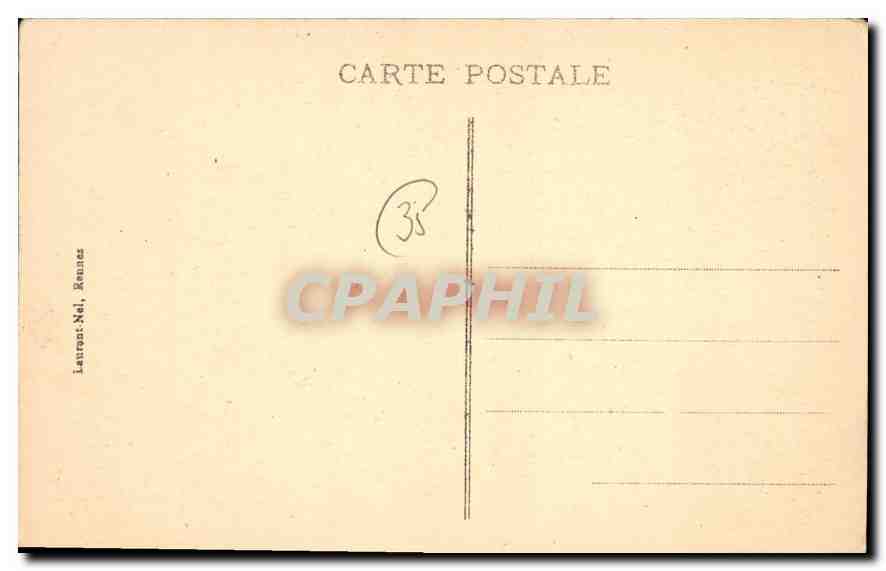 CPA Cote d'Emeraude Dinard La Plage  — Rückseite