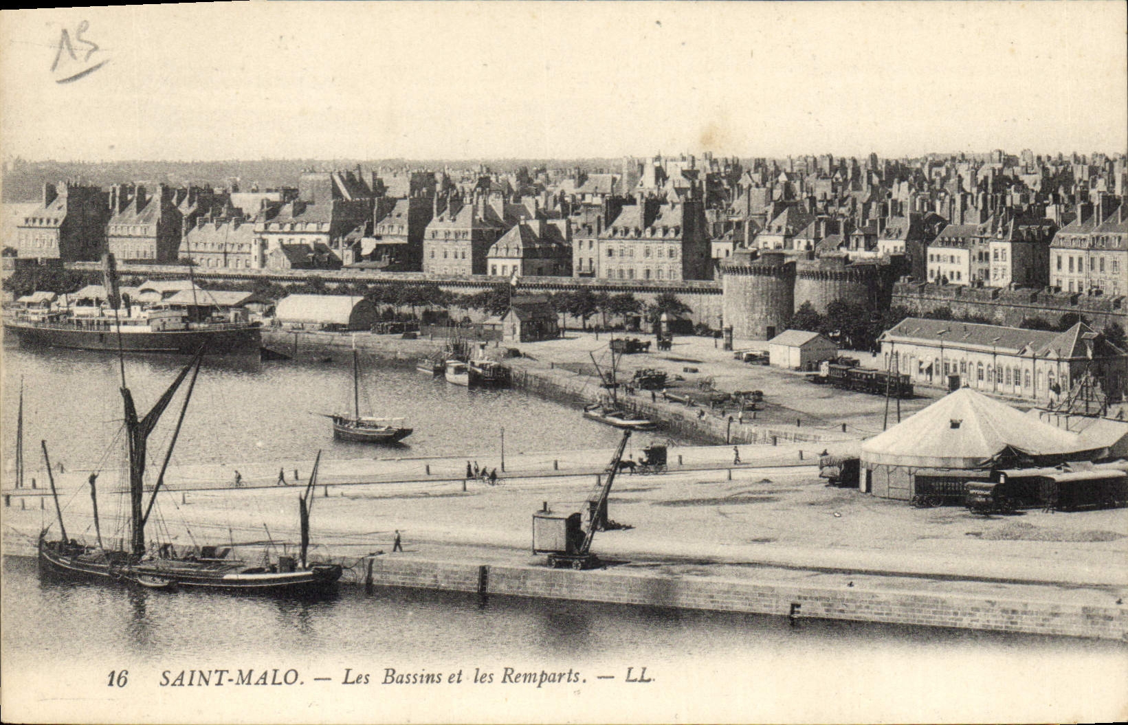 Saint-Malo — Die Basins und die Bastionen — LL.