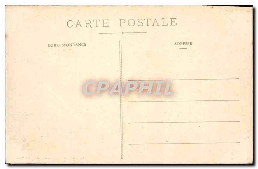 Saint-Malo - L'Escalier du Grand-Bé — Côte d'Émeraude — G.F. n°4838 — Verso