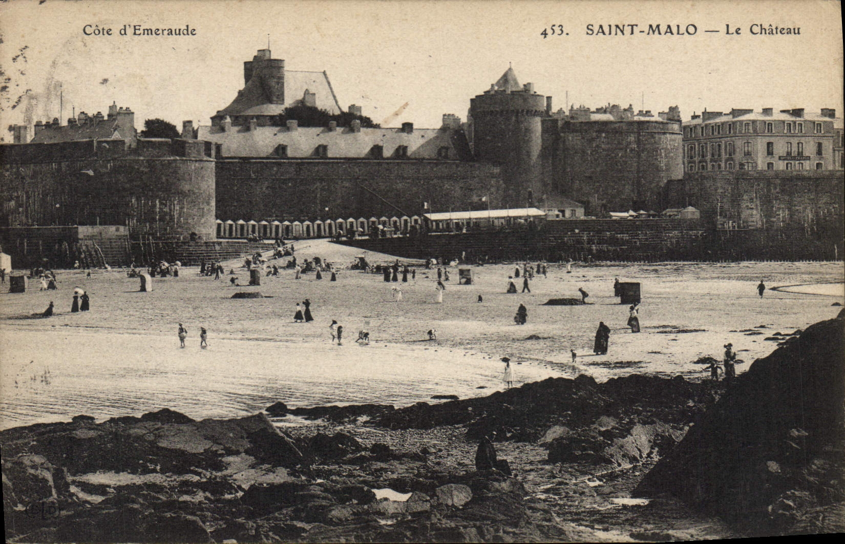 Saint-Malo — Le Château — Côte d'Emeraude — Éditeur Côte d'Emeraude, n° 453