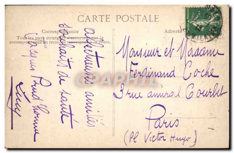 Saint-Malo — Le Château — Côte d'Emeraude — Éditeur Côte d'Emeraude, n° 453 — Verso