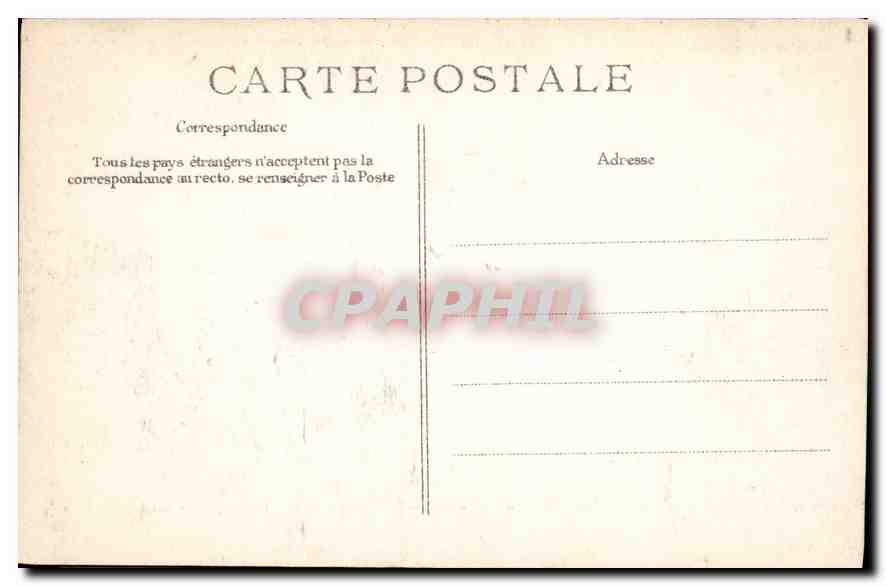 Saint-Malo — Les Remparts — Le môle, au loin Dinard — Éditeur E.P.D. n° 1443 — Verso