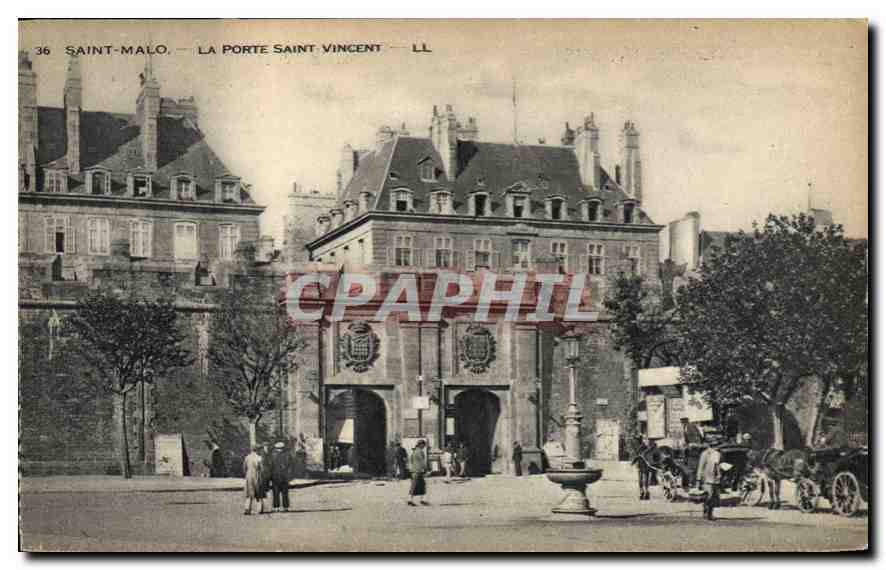 Saint-Malo — La Porte Saint-Vincent — LL