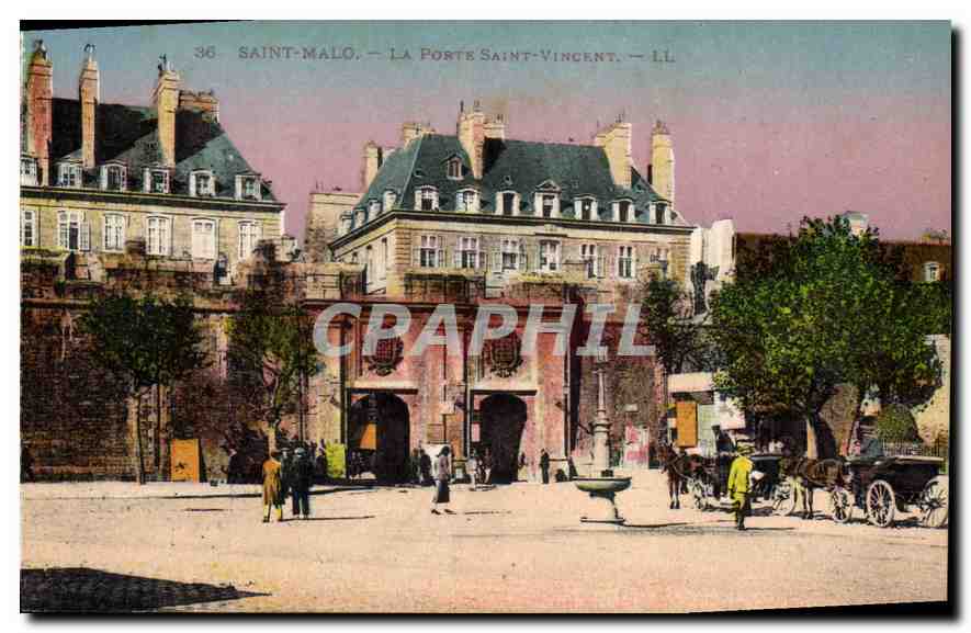Saint-Malo — La Porte Saint-Vincent — LL