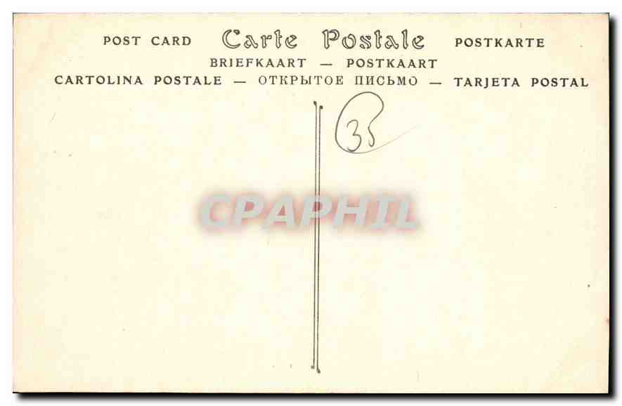 Saint-Malo — Vue sur la Plage et le Casino — Cote d'Émeraude, n°533 — Verso