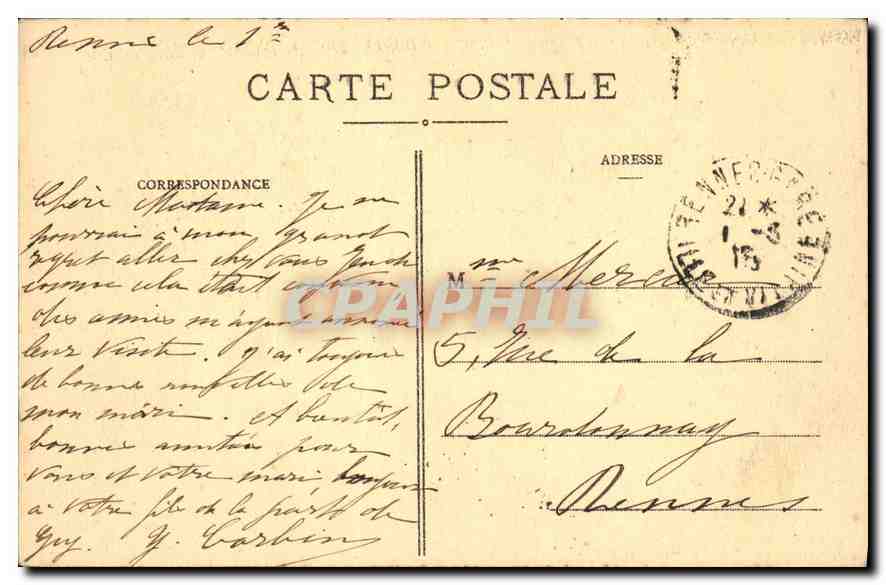 CPA Cote d'Emeraude Saint Malo Saint Malo Les remparts Le Mole  — Verso