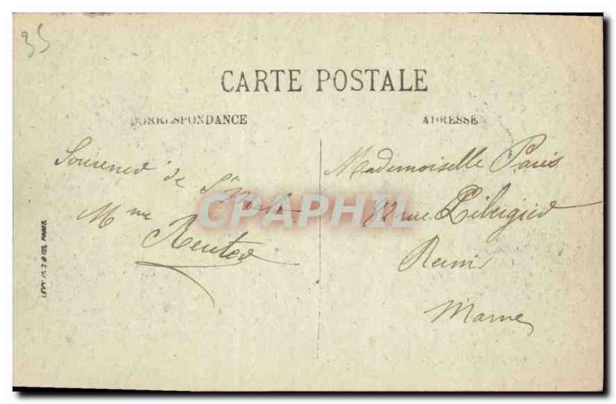 Saint-Malo — Escalier du Grand Bey — n°240 — Verso