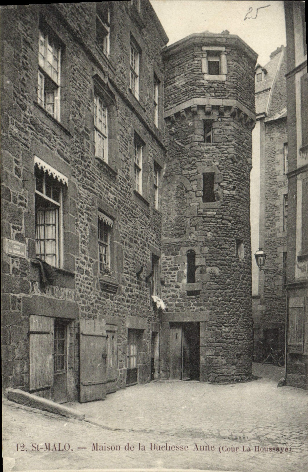 CPA St Malo Maison de la Duchesse Anne 