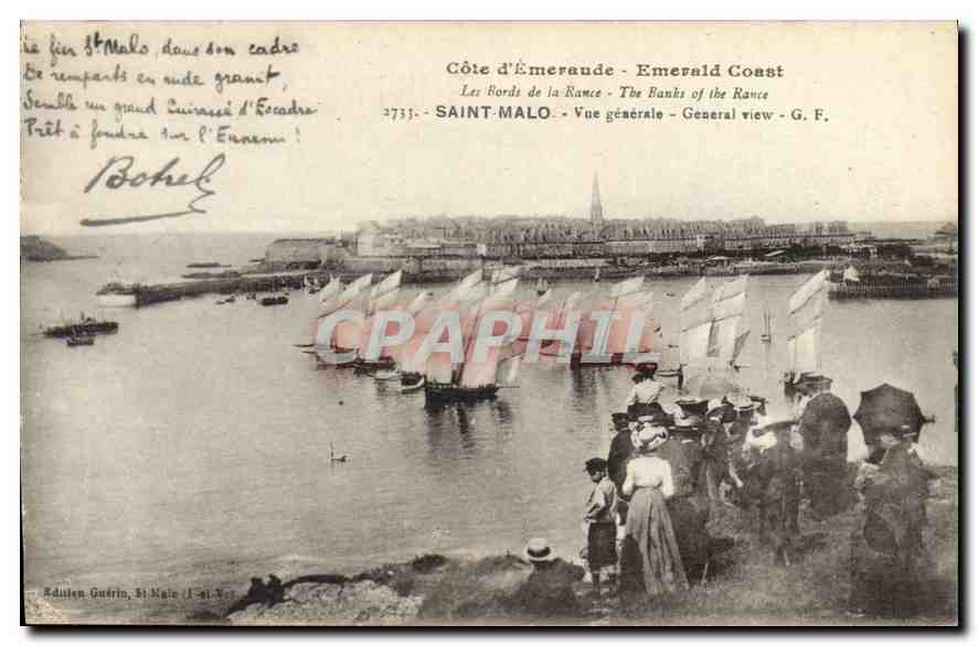 Saint-Malo - Vue générale - G. F.