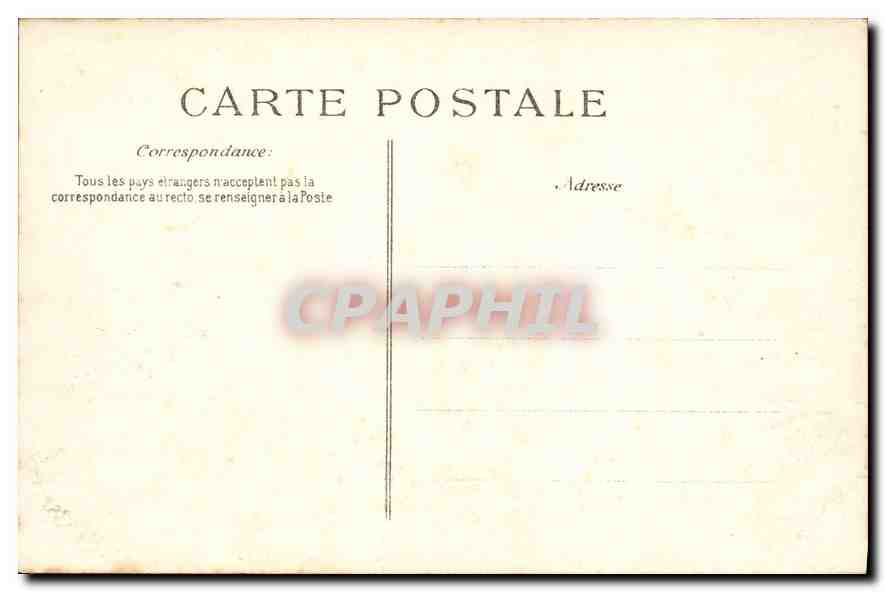 CPA Cote d'Emeraude Saint Malo Le Fort National et Plage du Chateau  — Rückseite