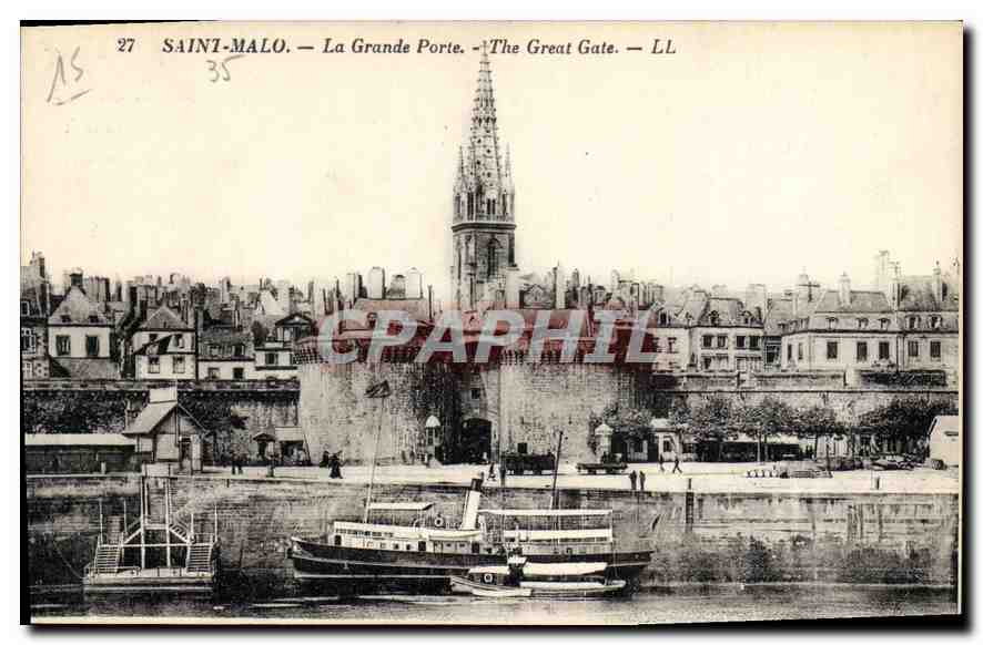 Saint-Malo — La Grande Porte — The Great Gate — LL