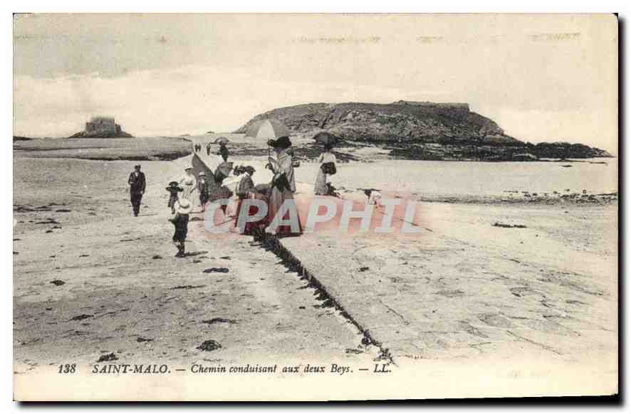 Saint-Malo — Chemin conduisant aux deux Beys — LL. n°138