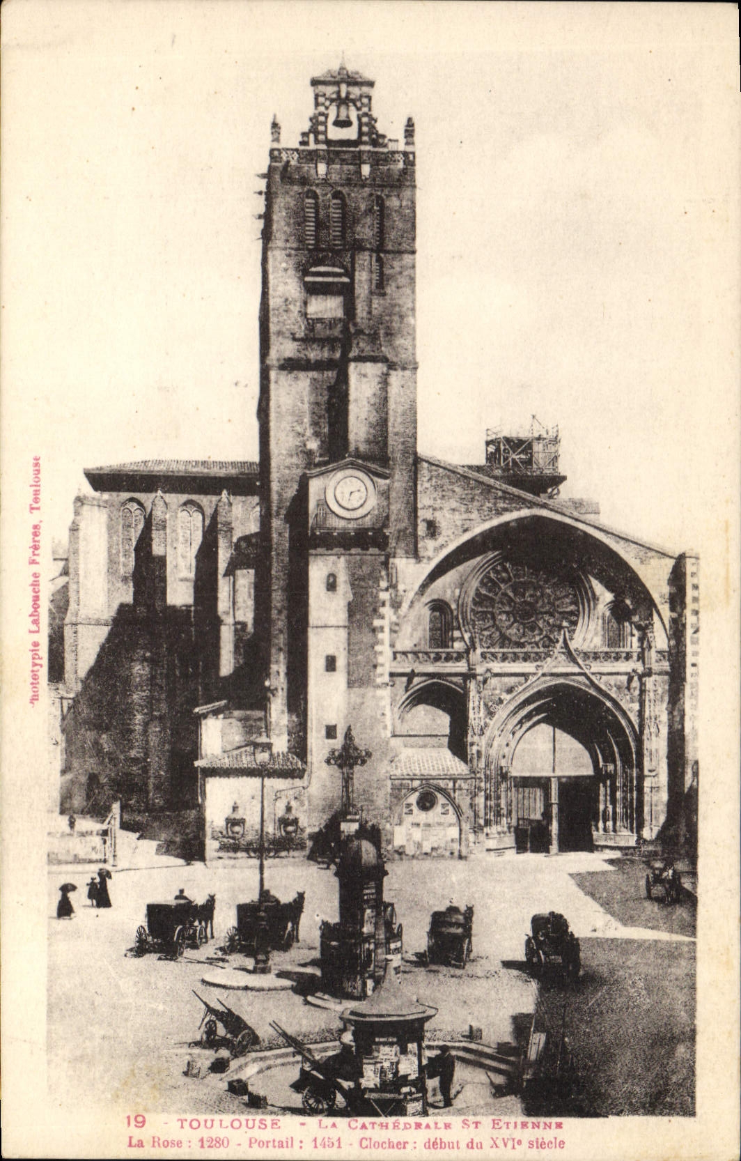 CPA Toulouse La Cathedrale St Etienne 