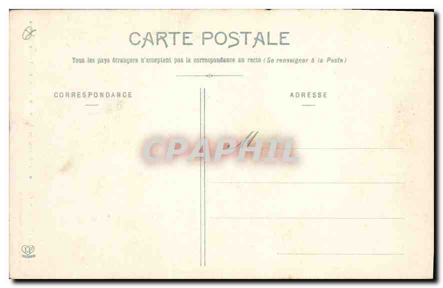 Toulouse - Cour de l'Hôtel de Lasbordes ou du Vieux Raisin — Phototypie Lasbuche Frères, Toulouse, n°23 — Rückseite