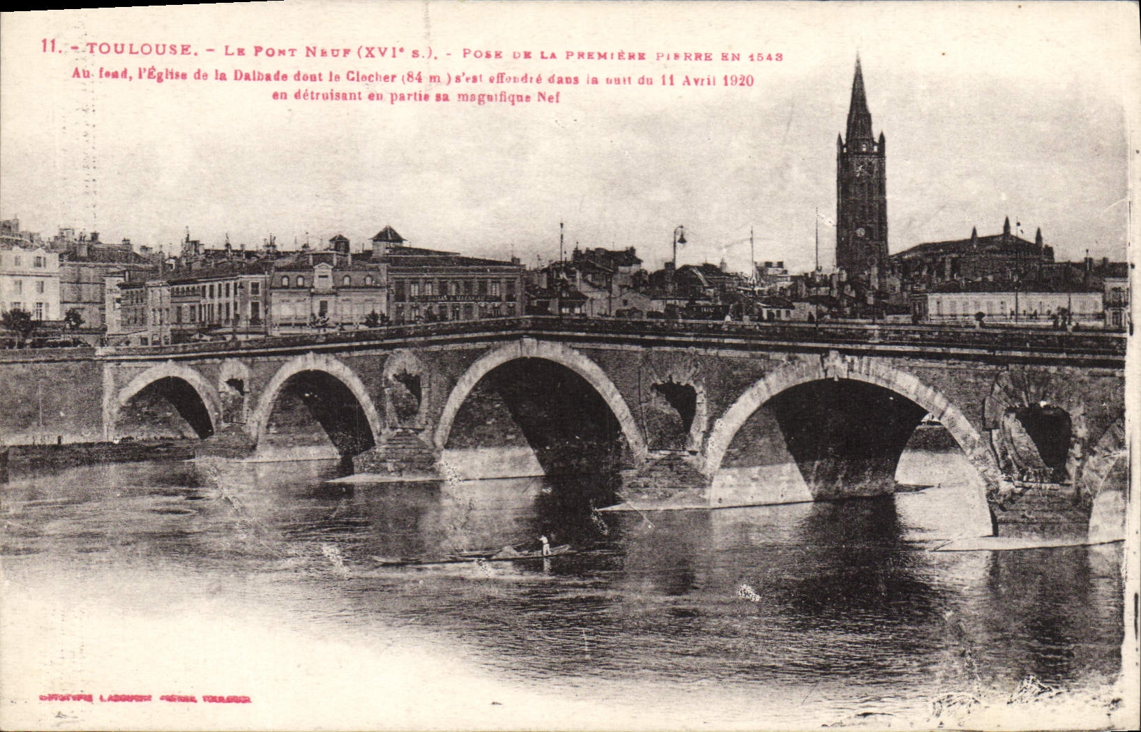 CPA Toulouse Le Pont Neuf 
