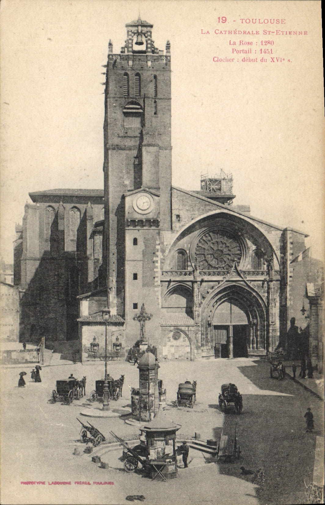 CPA Toulouse La Cathedrale St Etienne 
