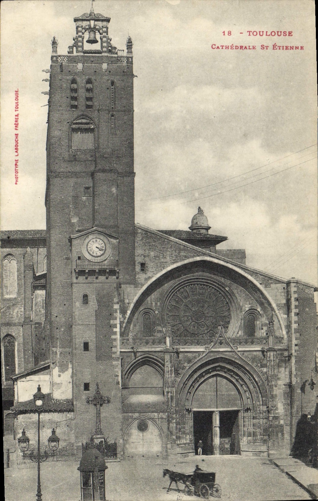 CPA Toulouse Cathedrale St Etienne 