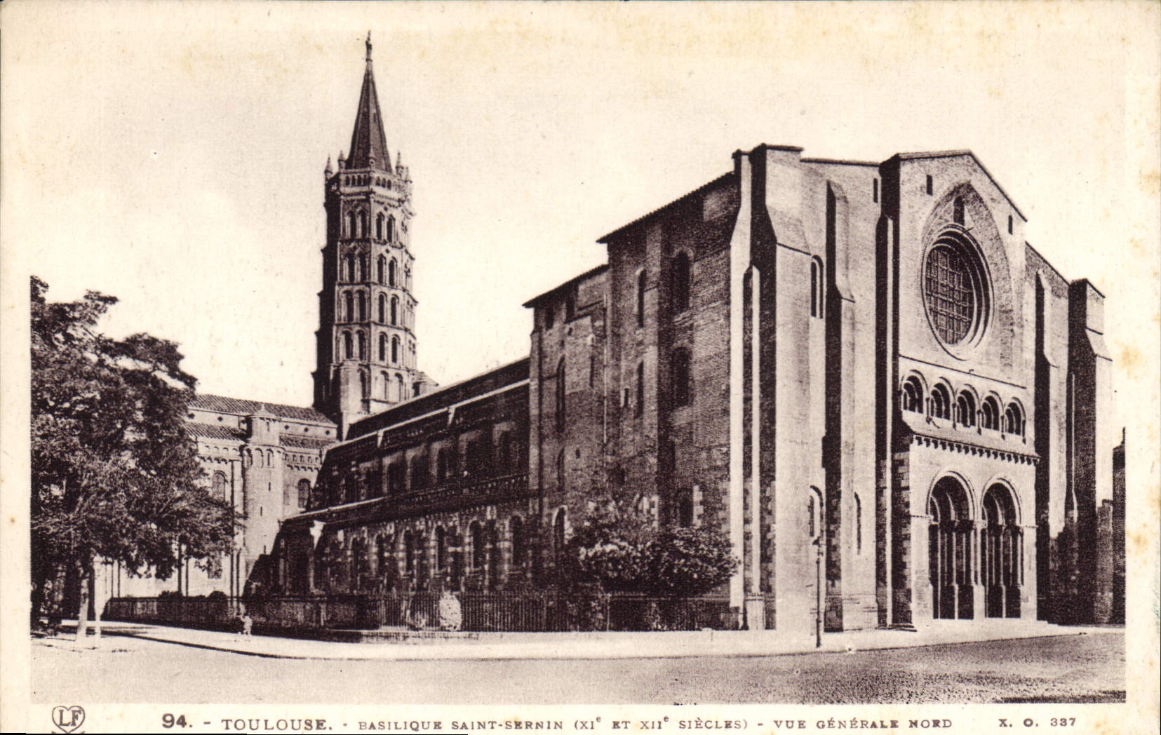 CPA Toulouse Basilique Saint Sernin 