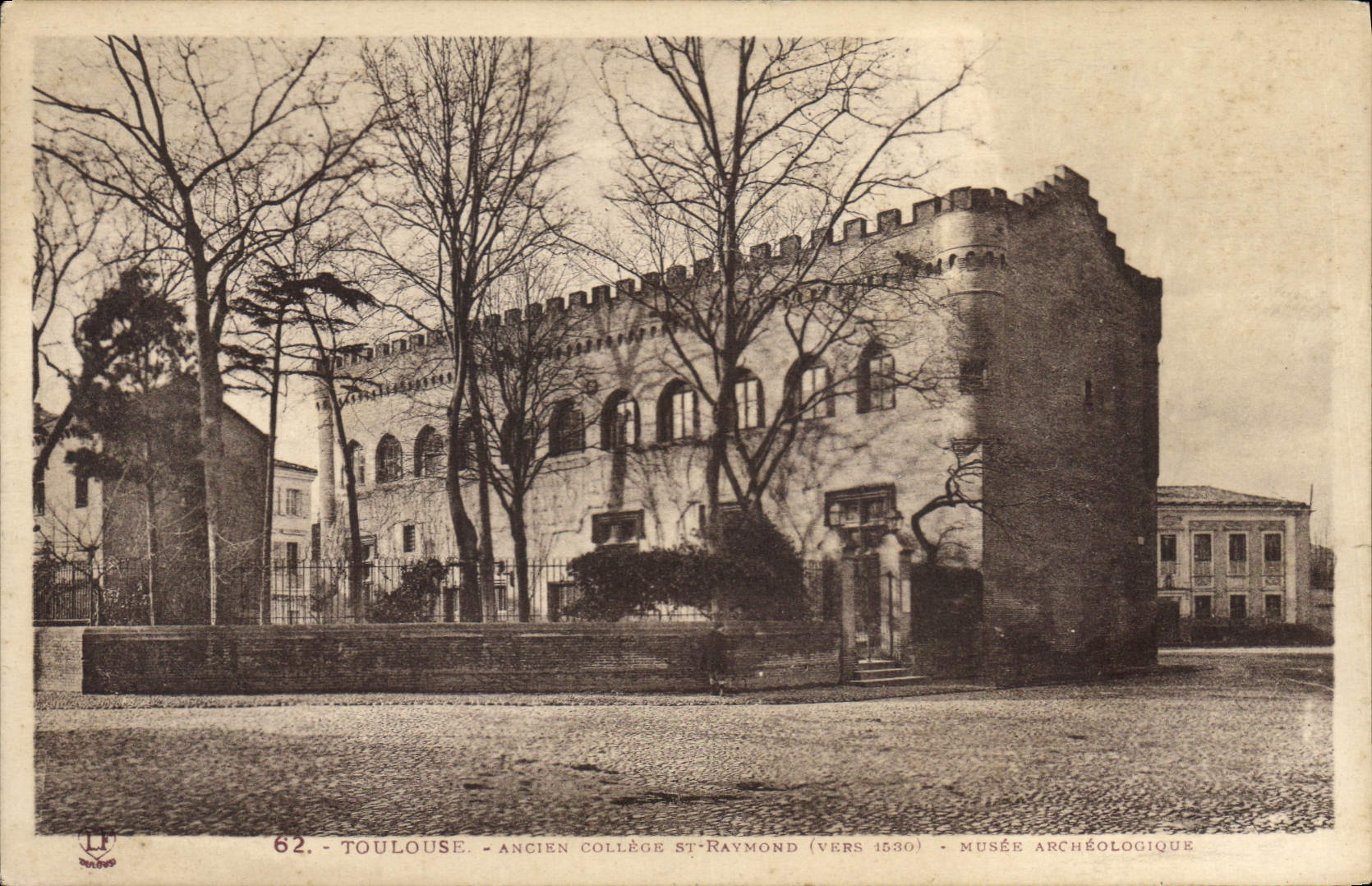 CPA Toulouse ancien college ST Raymond musee archelogique 