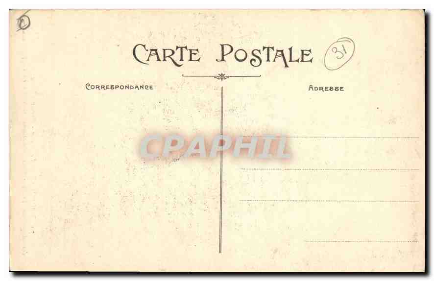 CPA Toulouse Le Musee Ancien Cloitre des Augustins  — Verso