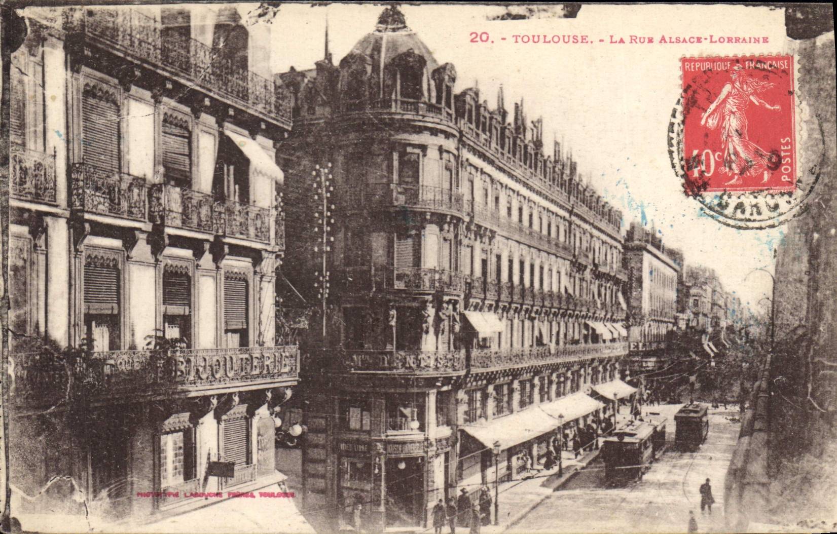 Toulouse - La Rue Alsace-Lorraine — Photographie Landoure Toulouse, n°20