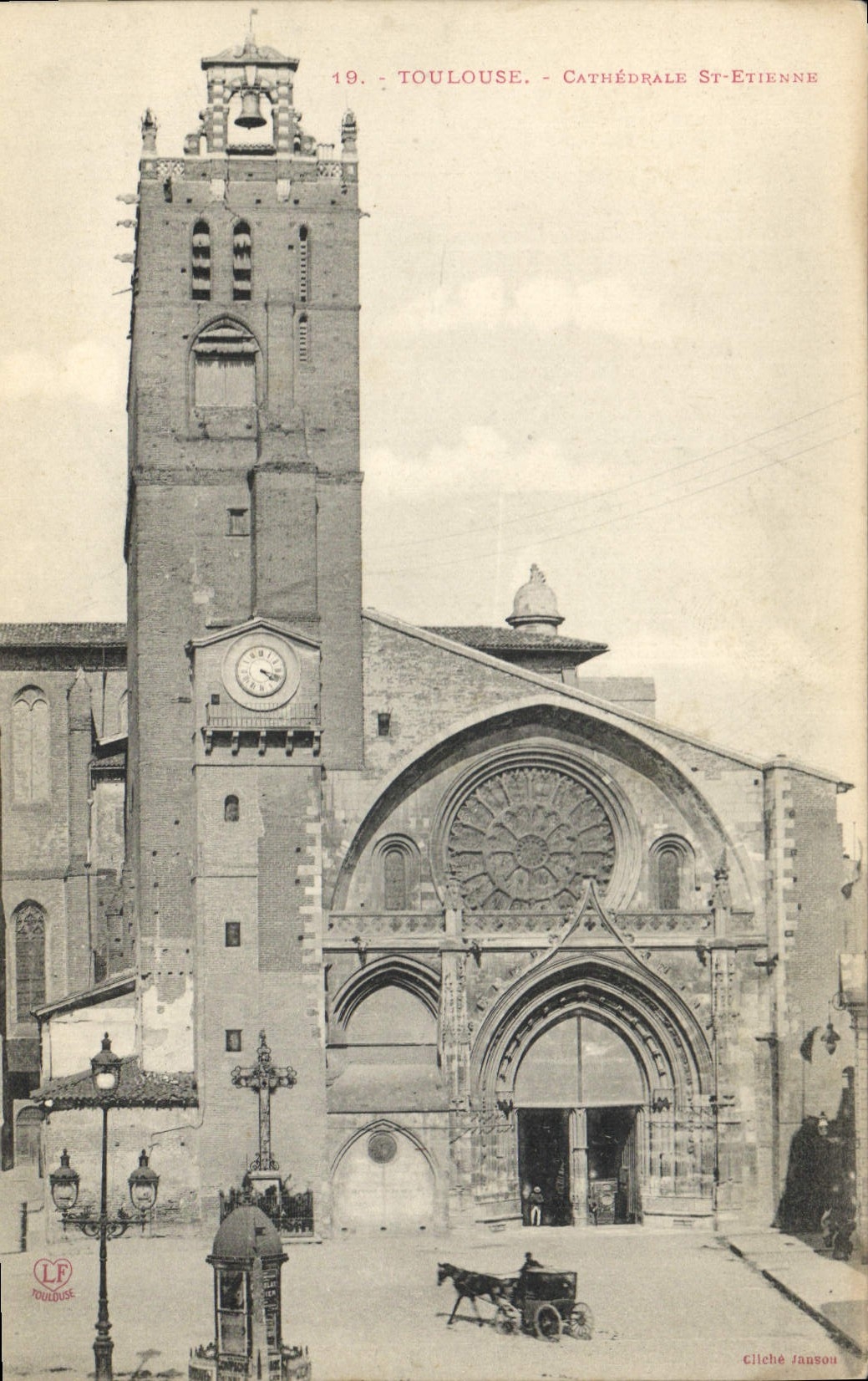 CPA Toulouse Cathedrale St Etienne 