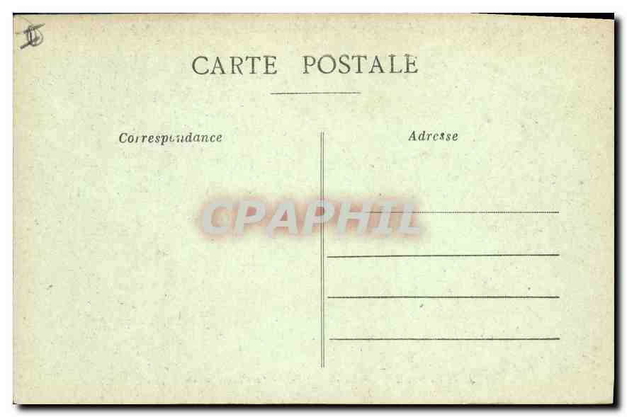 CPA Toulouse Jardin du Capitole Le Charmeur de Serpents  — Verso