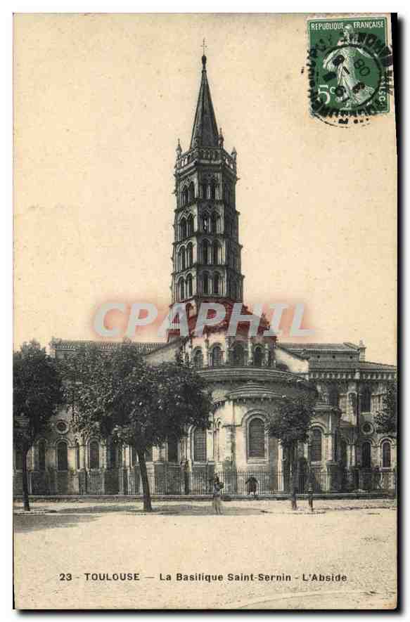 CPA Toulouse La Basilique Saint Sernin l'Abside 