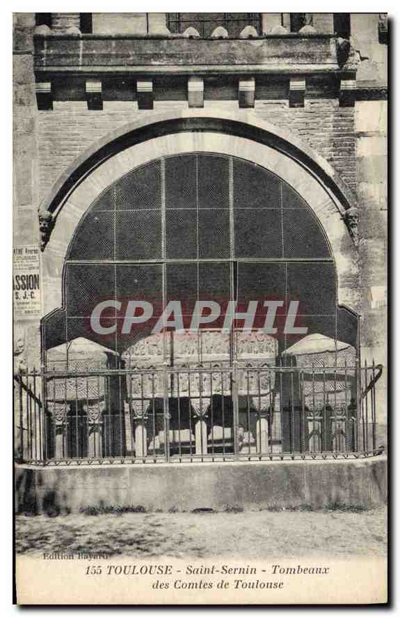 CPA Toulouse Saint Sernin Tombeaux des Comtes de Toulouse 