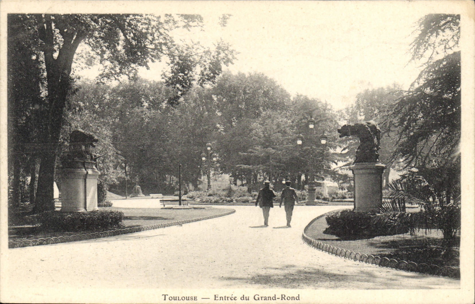 Toulouse — Entrée du Grand-Rond — Éditeur non identifié, n° de série non visible