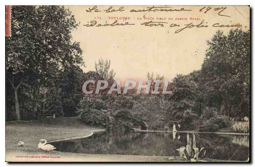 CPA Toulouse La Plage du Jardin Royal 