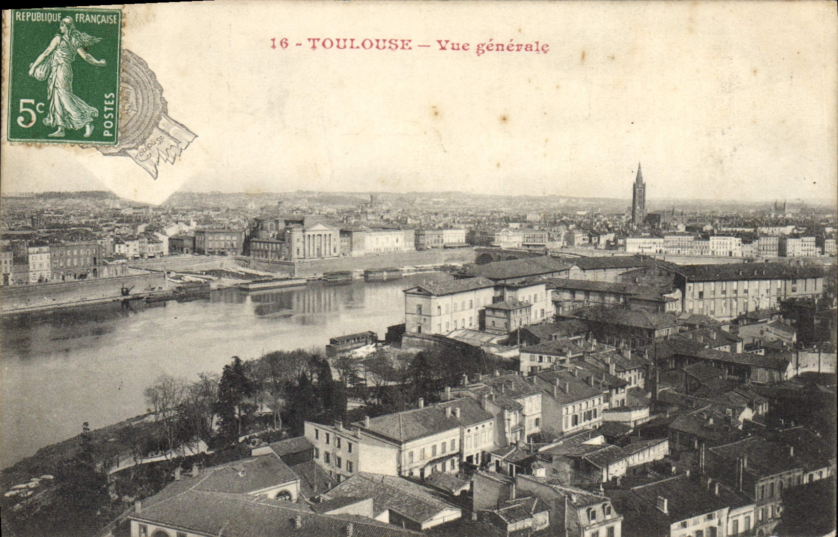 CPA Toulouse Vue generale 